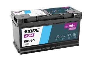 Exide EK960 Start Stop AGM...
