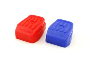 Snelklem set rood/blauw