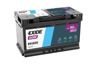 Exide EK820 Start Stop AGM...