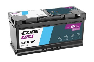 Exide EK1060 Start Stop 12V...