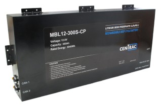 Centrac 12.8V 300Ah 3840Wh...